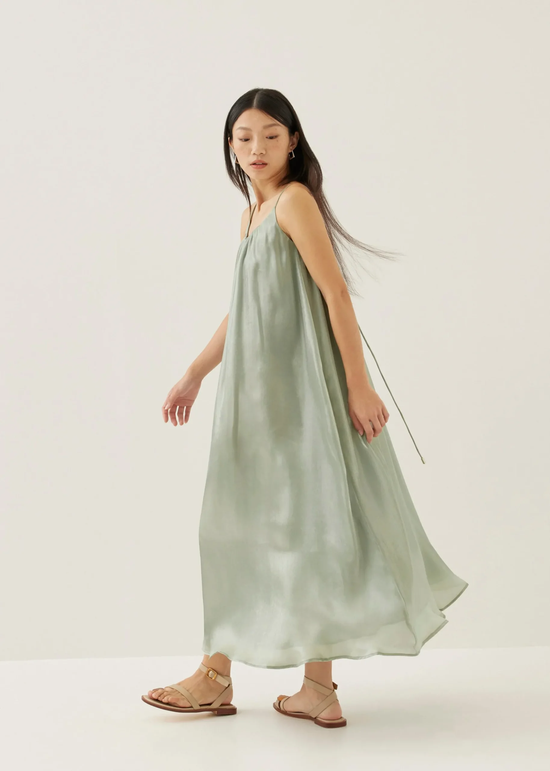 Mervin Trapeze Maxi Dress