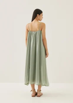 Mervin Trapeze Maxi Dress