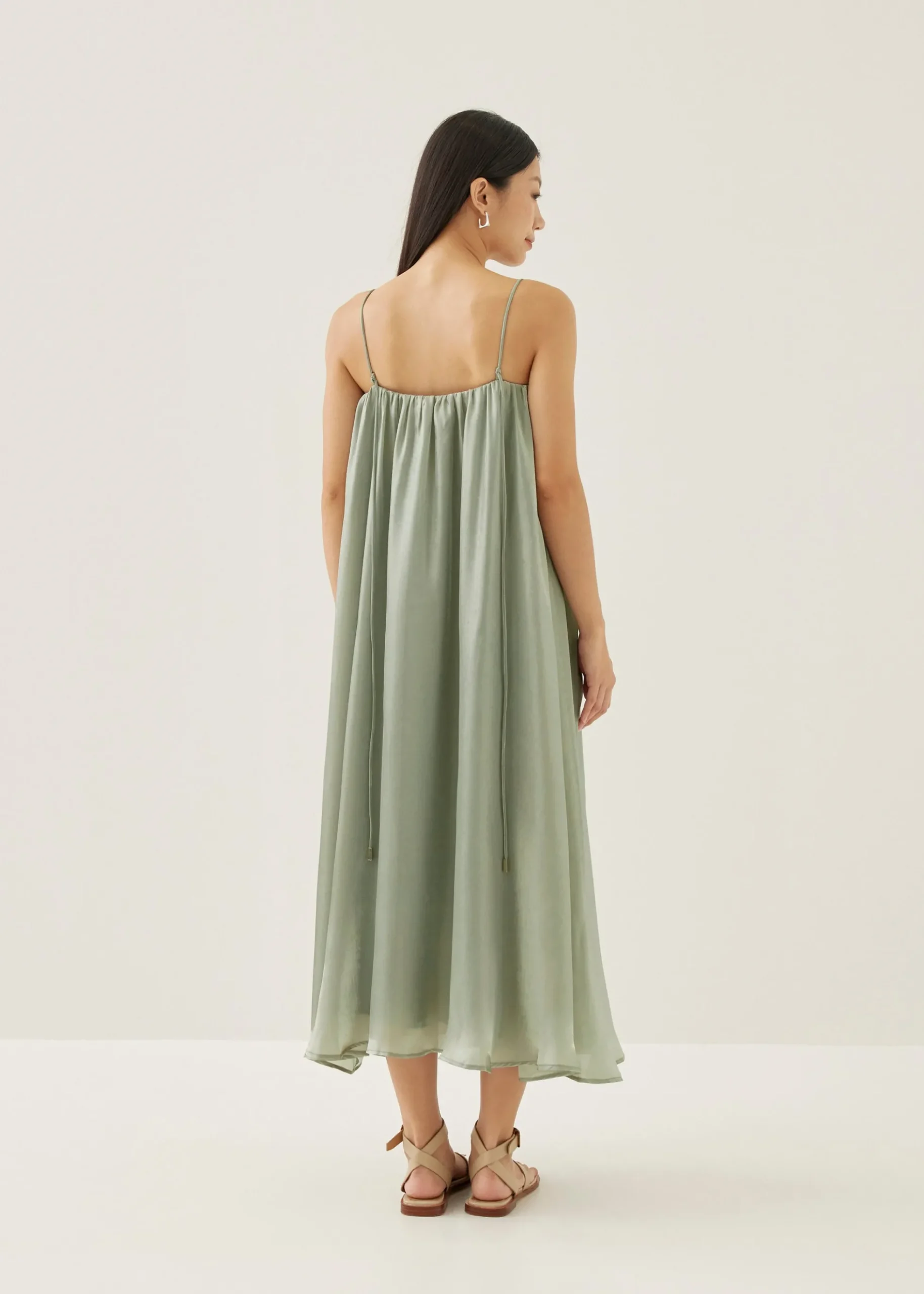 Mervin Trapeze Maxi Dress