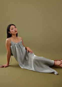 Mervin Trapeze Maxi Dress