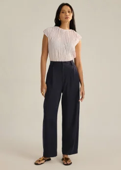 Mischa Chambray Barrel Pants