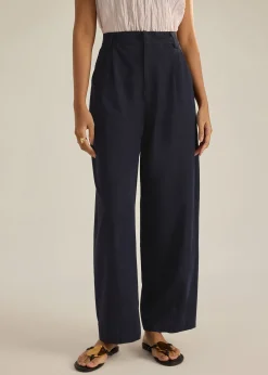 Mischa Chambray Barrel Pants