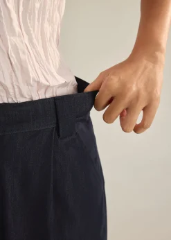 Mischa Chambray Barrel Pants
