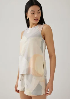 Mishka Relaxed Tank in Simple Pleasures
