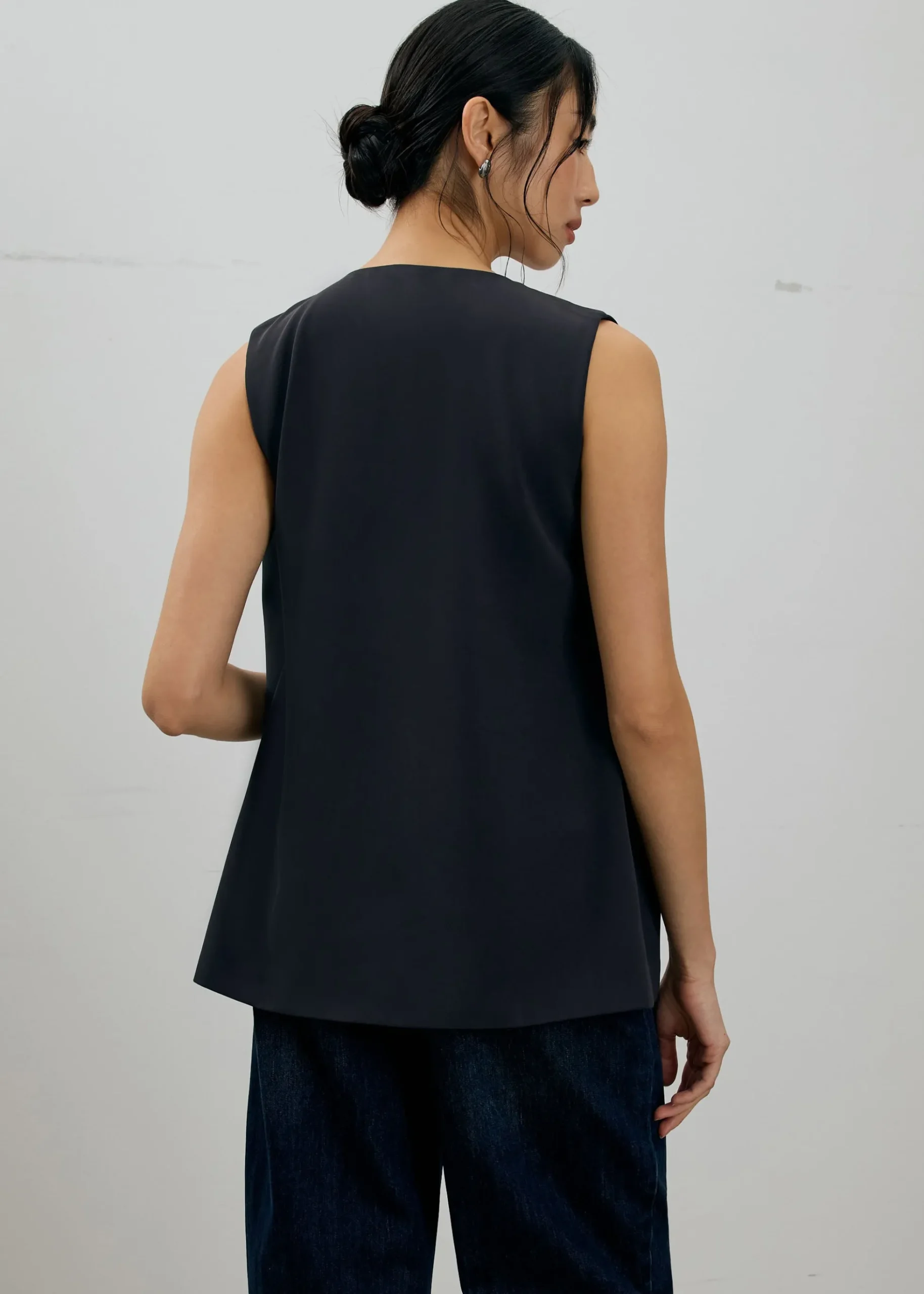 Moira Detachable Tailored Vest Top