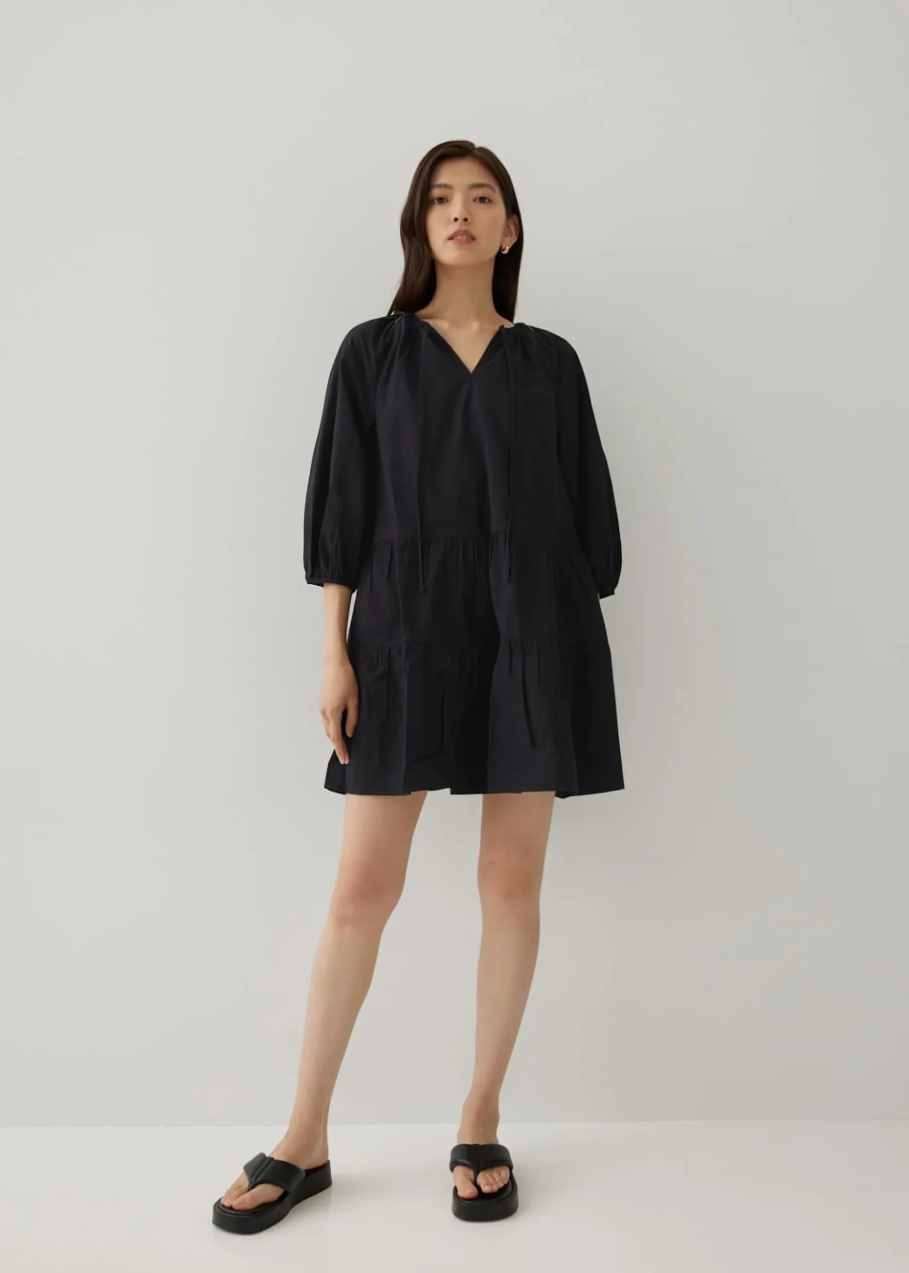 Morgana Cotton Swing Dress