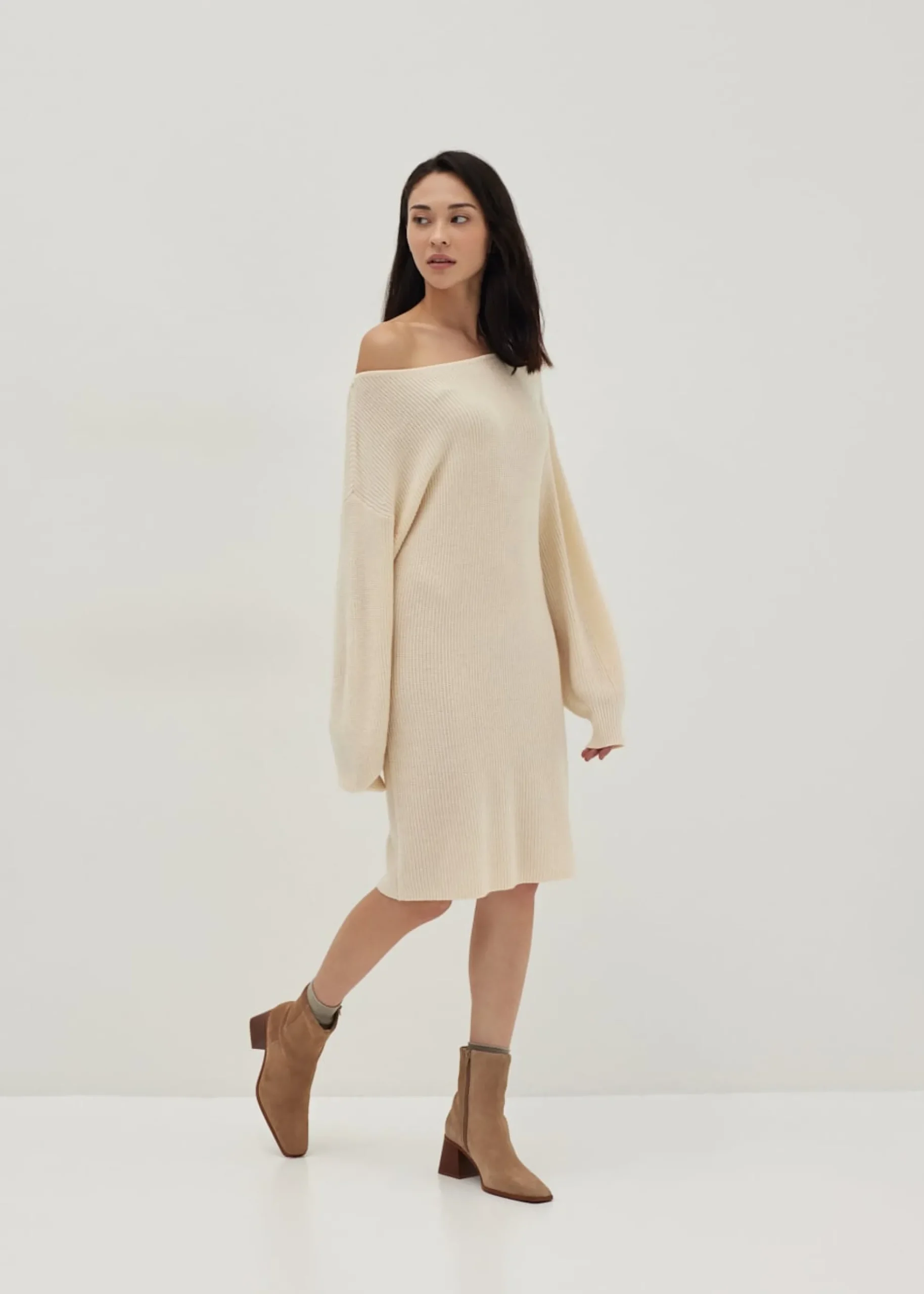 Multi-way Knit Midi Dress