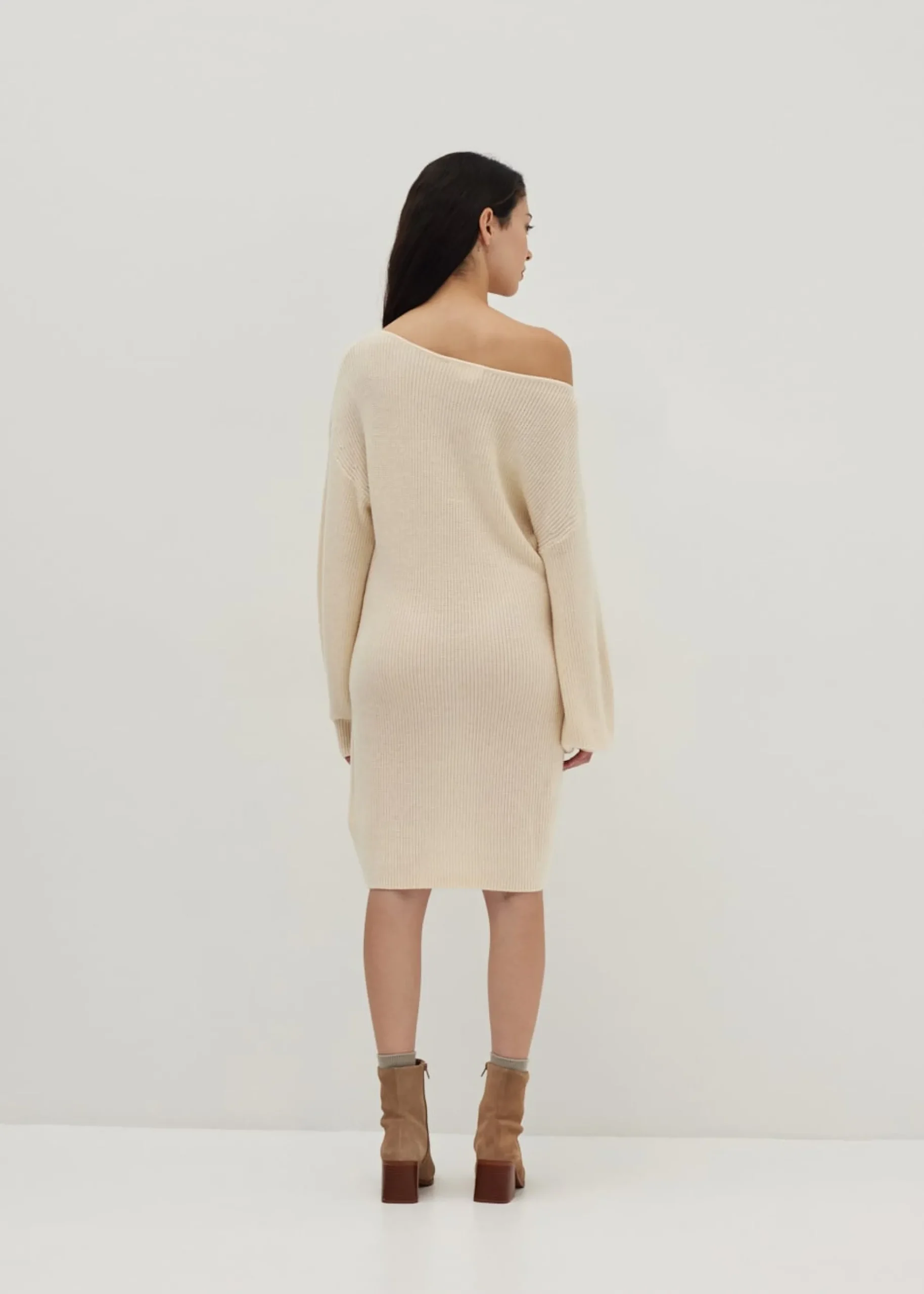 Multi-way Knit Midi Dress