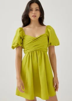 Myla Puff Sleeve Mini Dress