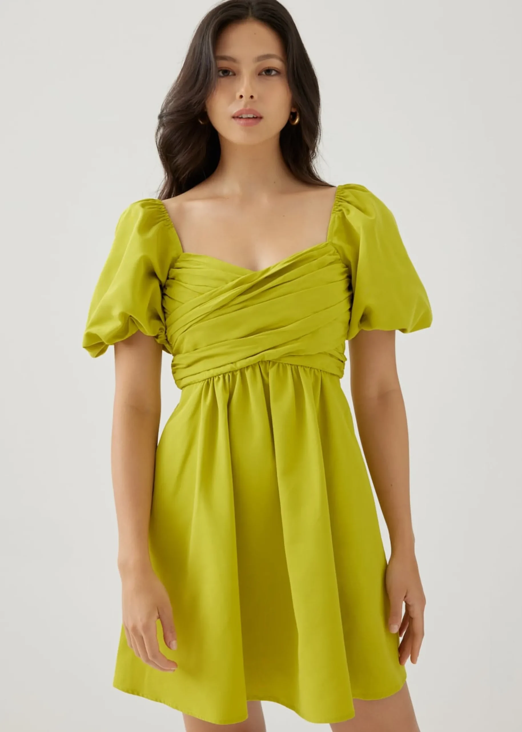 Myla Puff Sleeve Mini Dress