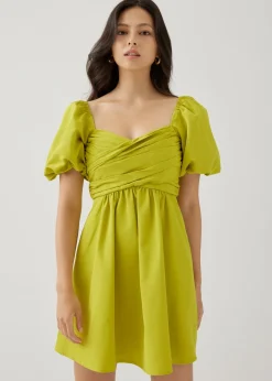 Myla Puff Sleeve Mini Dress