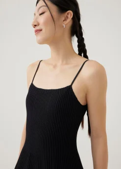 Nalia Fit & Flare Midaxi Dress