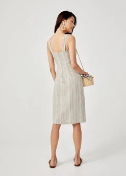 Narelle Sweetheart Button Down Dress