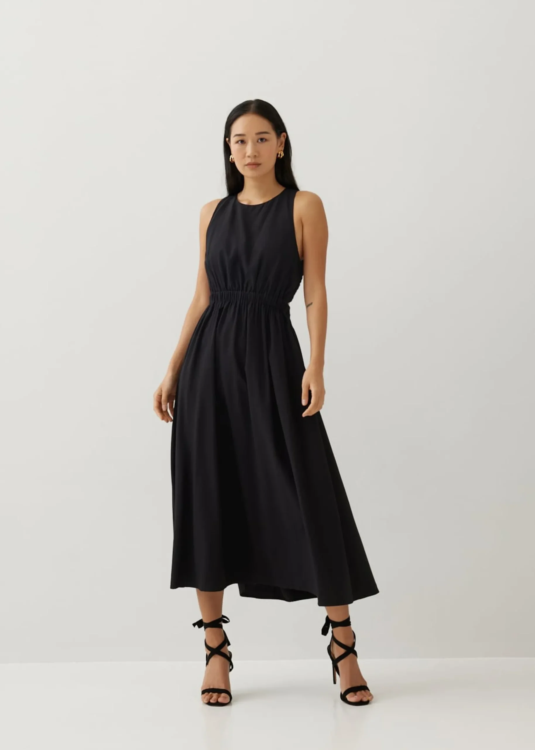 Nena Padded Elastic Knot Back Dress