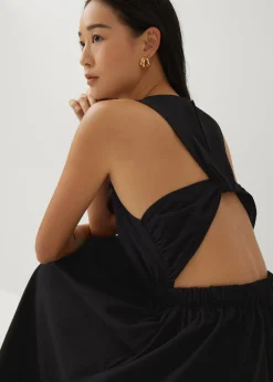 Nena Padded Elastic Knot Back Dress