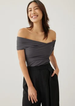 Nikki Jersey Off Shoulder Top