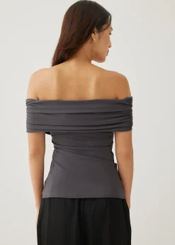 Nikki Jersey Off Shoulder Top
