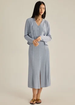 Nisa Waffle Knit A-Line Skirt