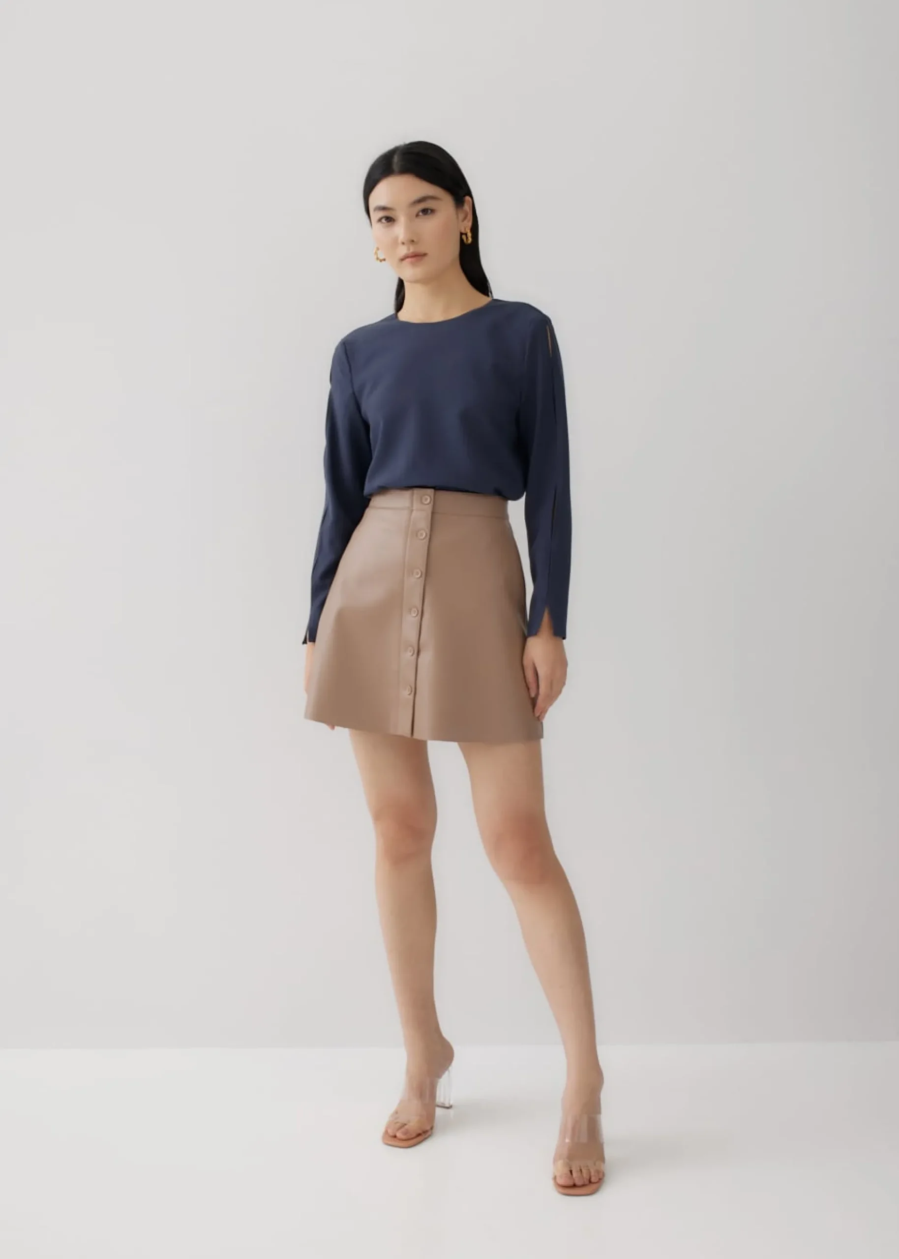 Nolana Round Neck Blouse