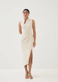 Nonna High Neck Column Maxi Dress