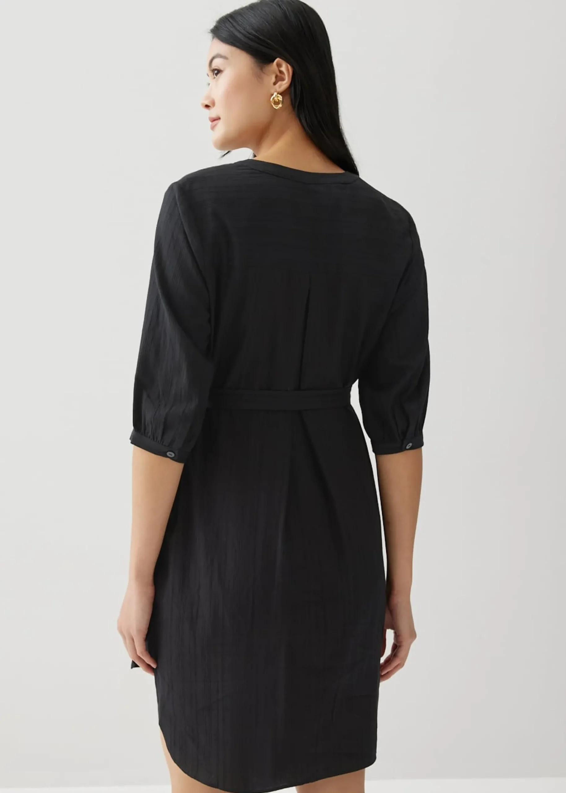 Noreen Cotton High Low Hem Dress