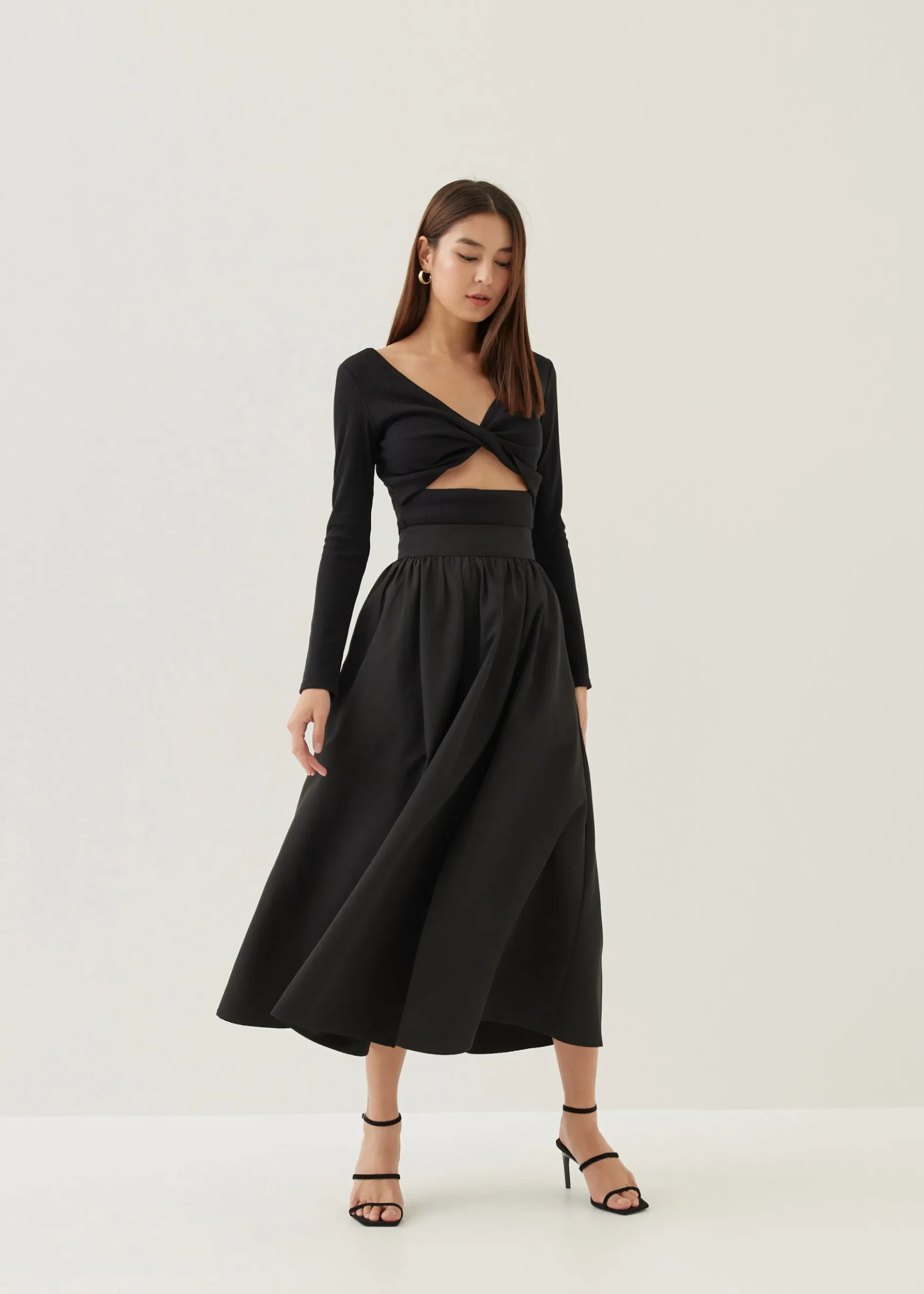 Oaklee Padded Reversible Jersey Crop Top
