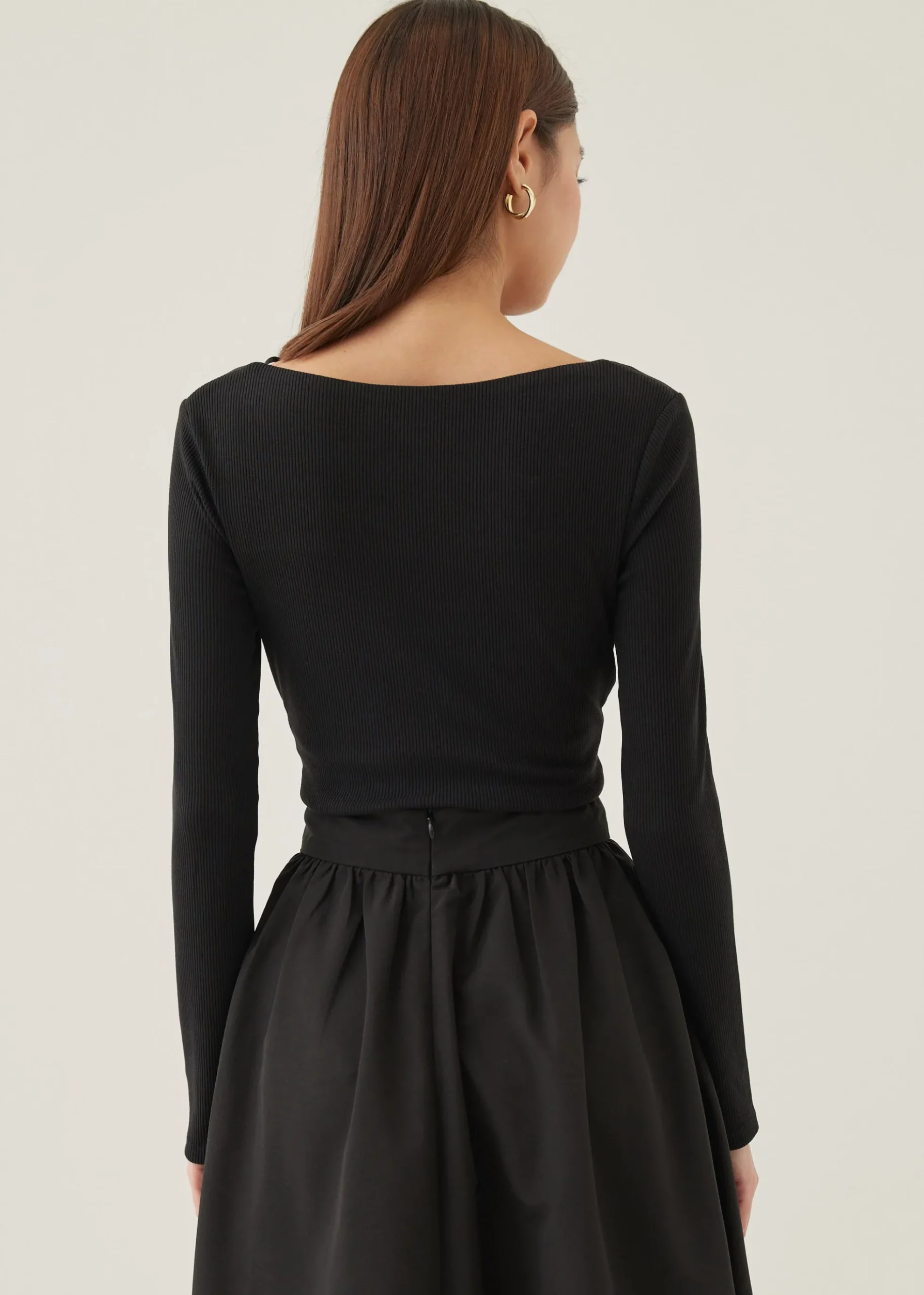 Oaklee Padded Reversible Jersey Crop Top