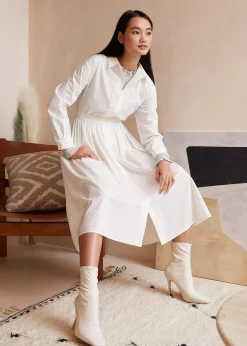Odele Button Down Shirt Dress
