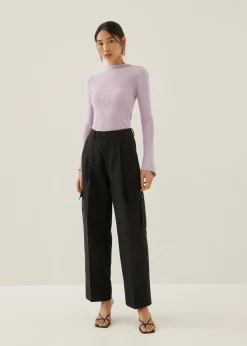 Oriole Mock Neck Knit Top
