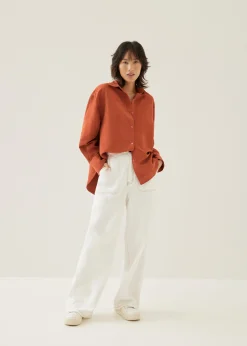 Oversized Collared Shirt