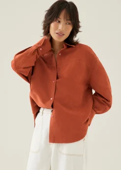 Oversized Collared Shirt
