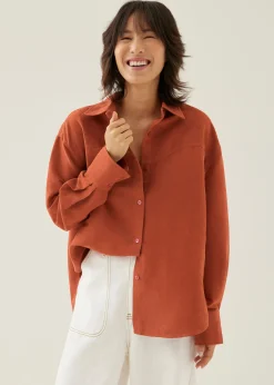 Oversized Collared Shirt