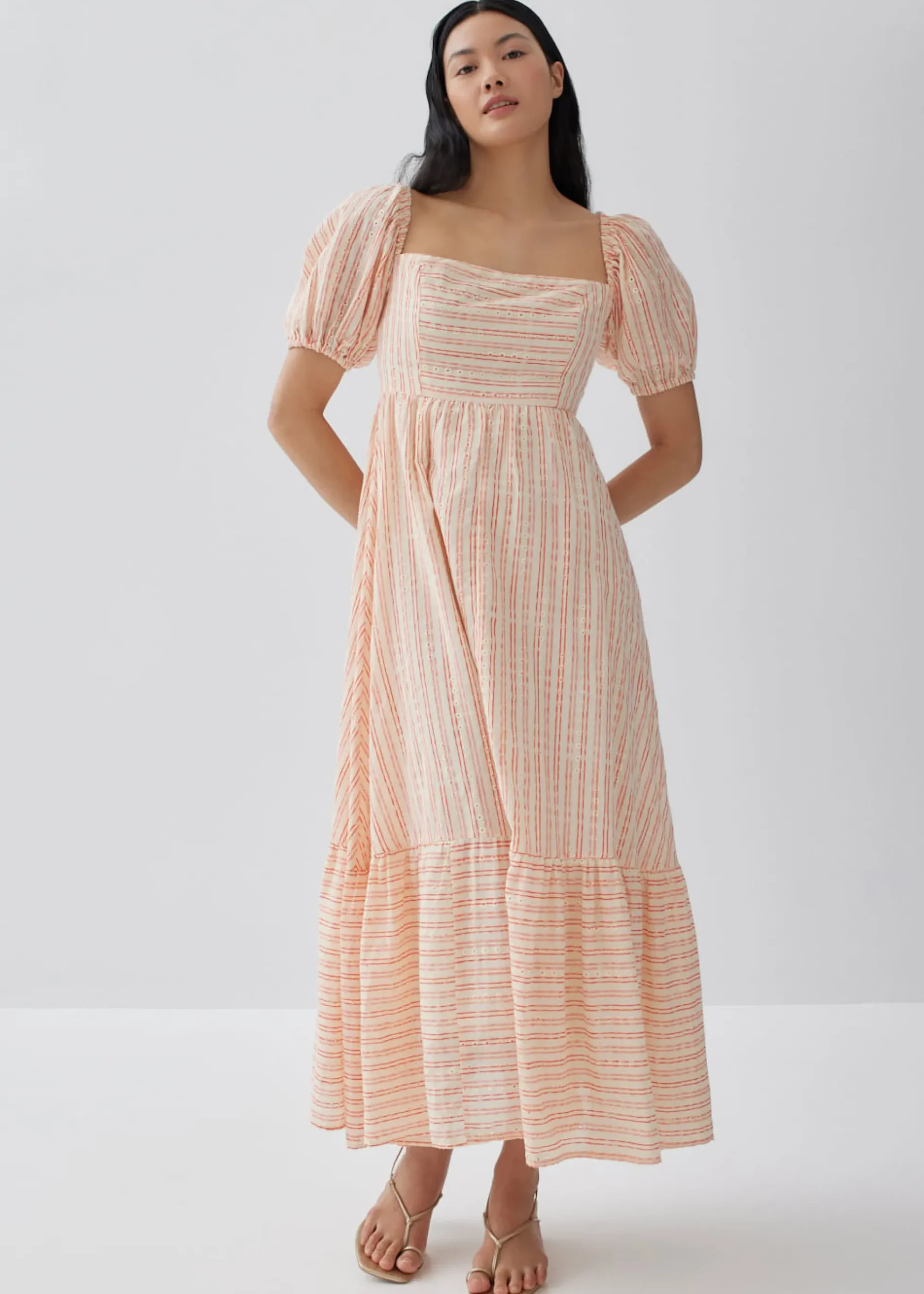 Owen Broderie Panel Dress