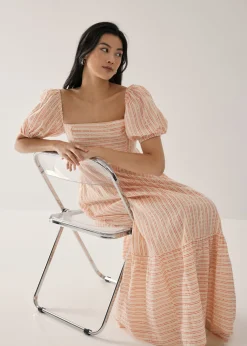 Owen Broderie Panel Dress