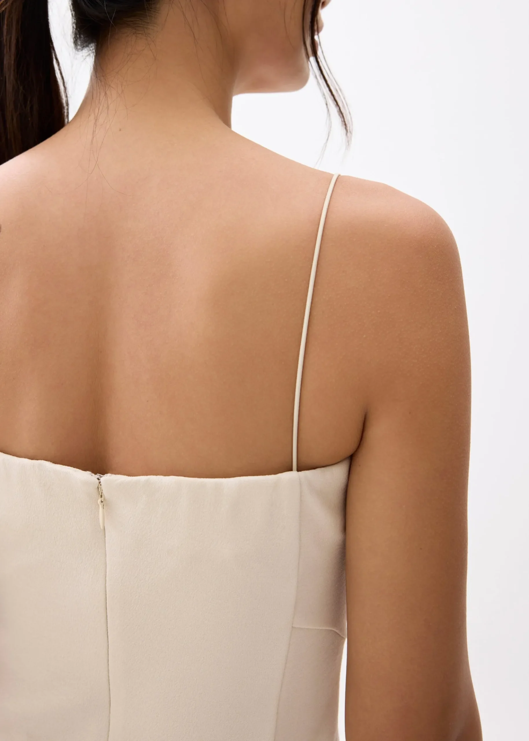 Padded Straight Neck Tube Top