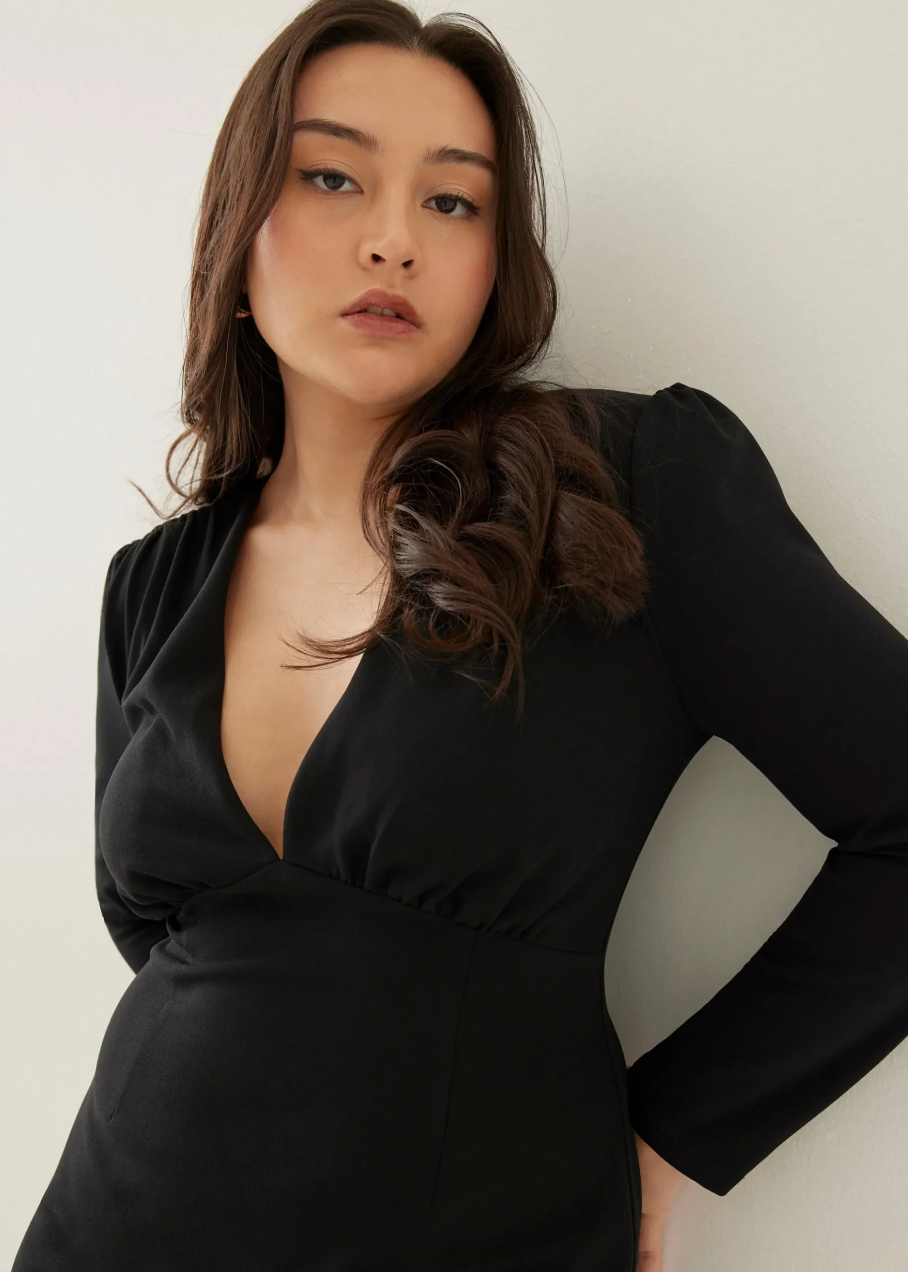 Paulette Padded A-line Mini Dress