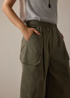 Peg Leg Cargo Pants
