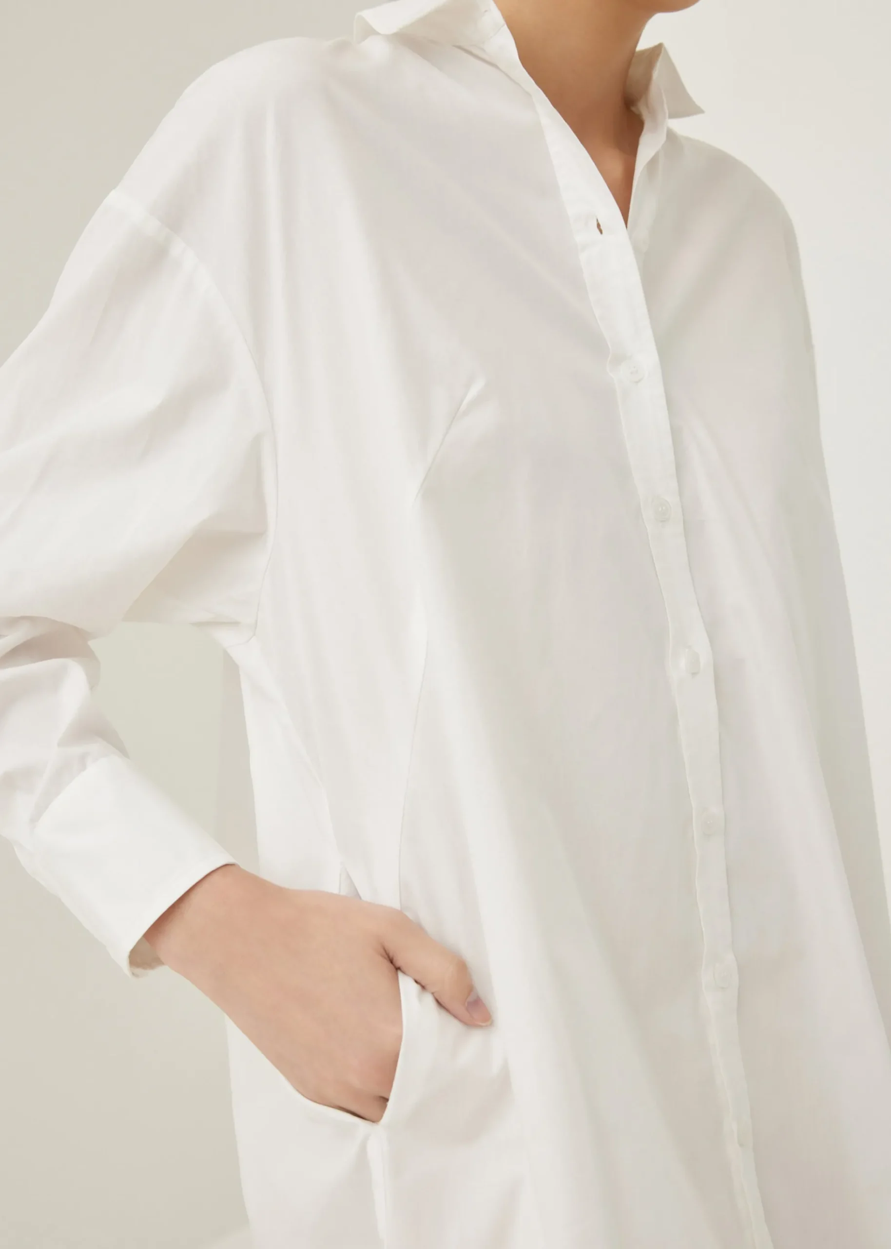 Penny Cotton Shirt Dress