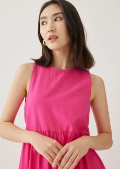 Peppa Cotton Trapeze Maxi Dress