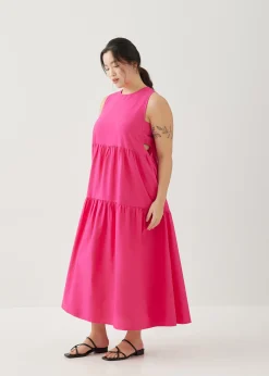 Peppa Cotton Trapeze Maxi Dress