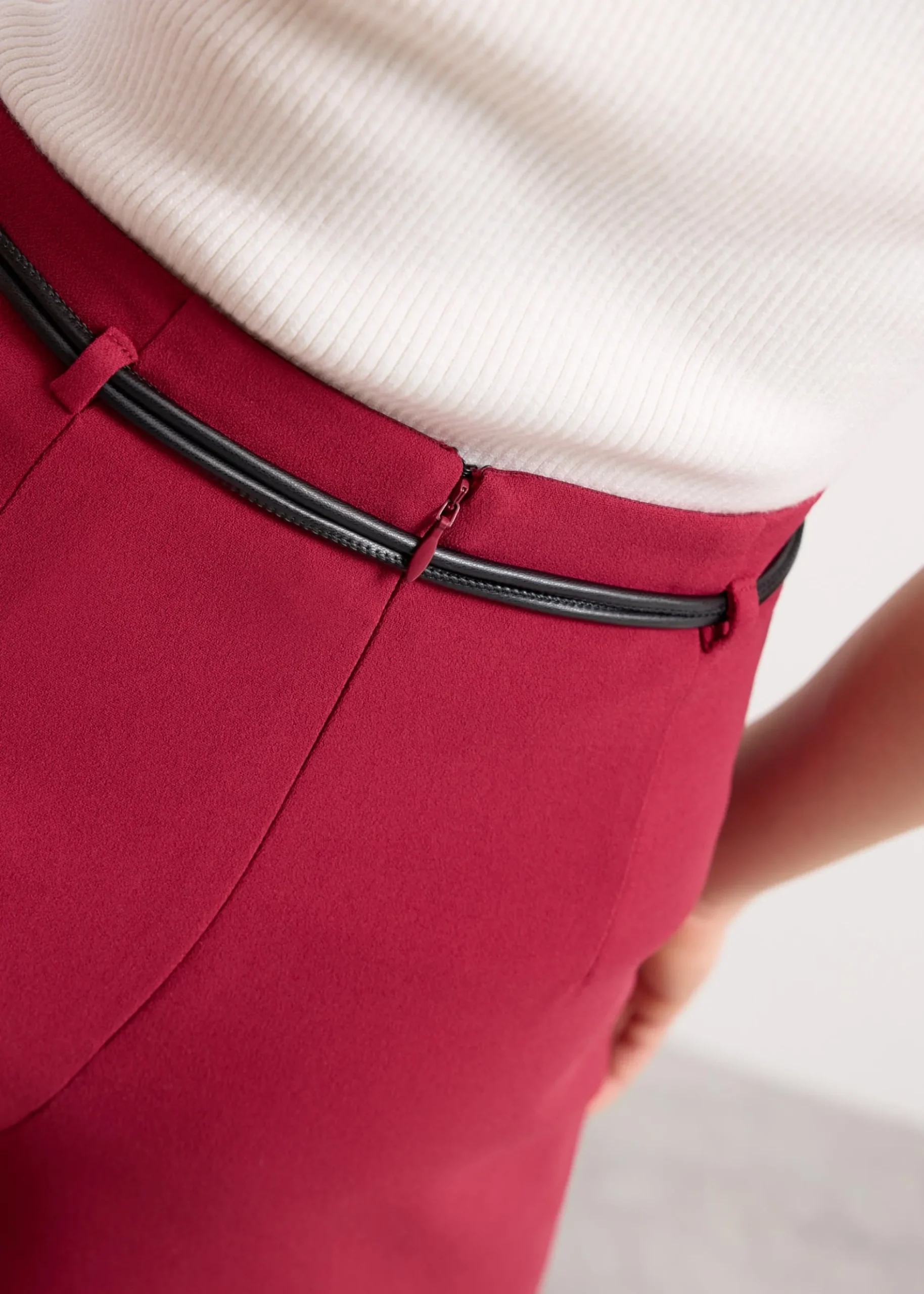 PETITE Leggy™ Jules Tailored Crepe Palazzo Pants