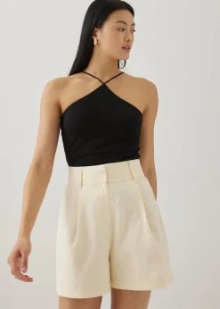 Petra Padded Jersey Halter Top