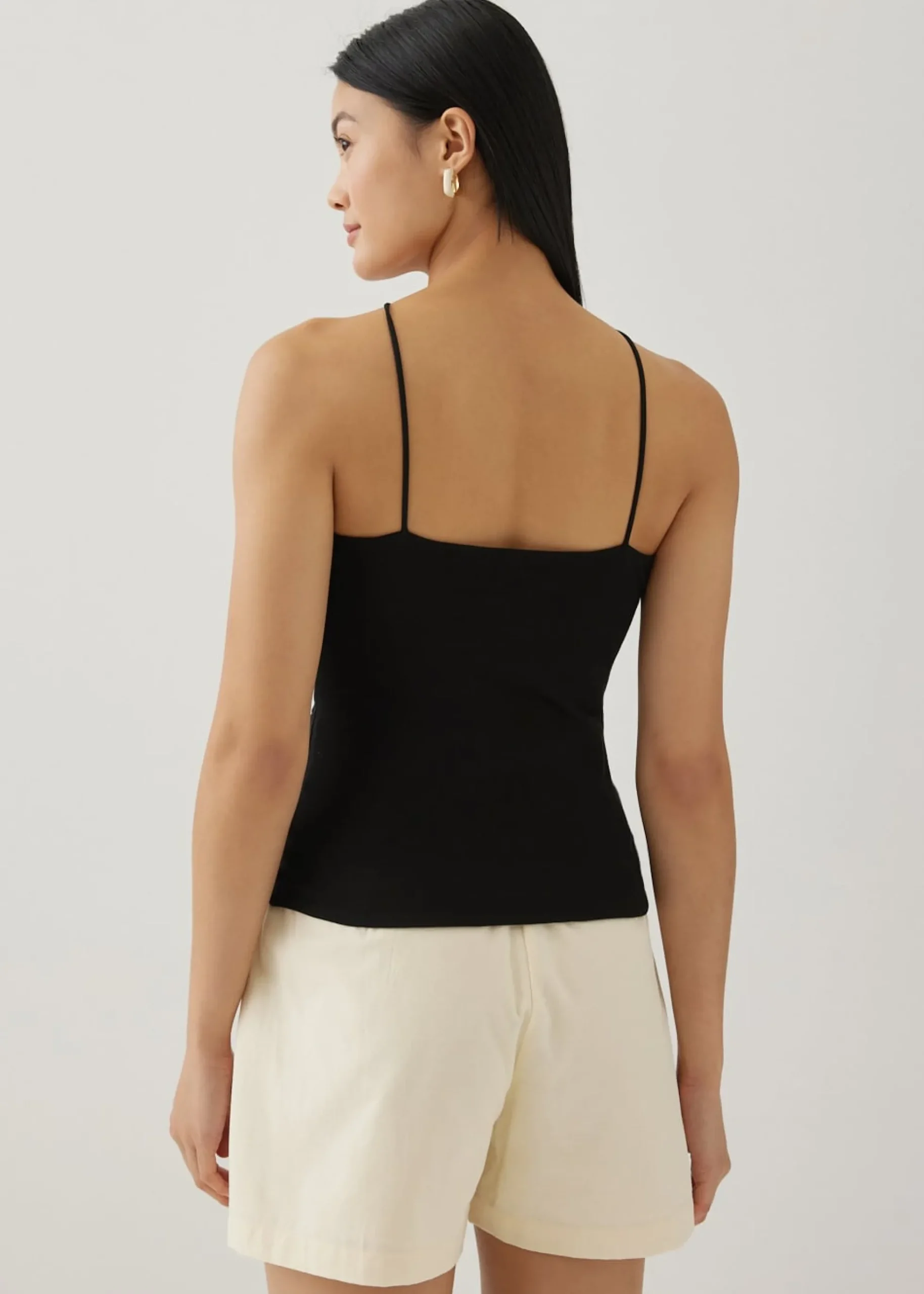 Petra Padded Jersey Halter Top