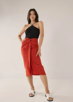 Petra Padded Jersey Halter Top