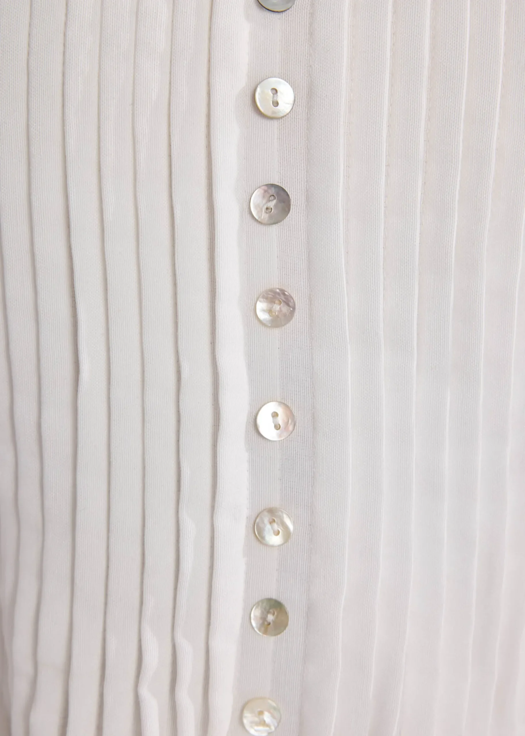 Pintuck Trapeze Dress