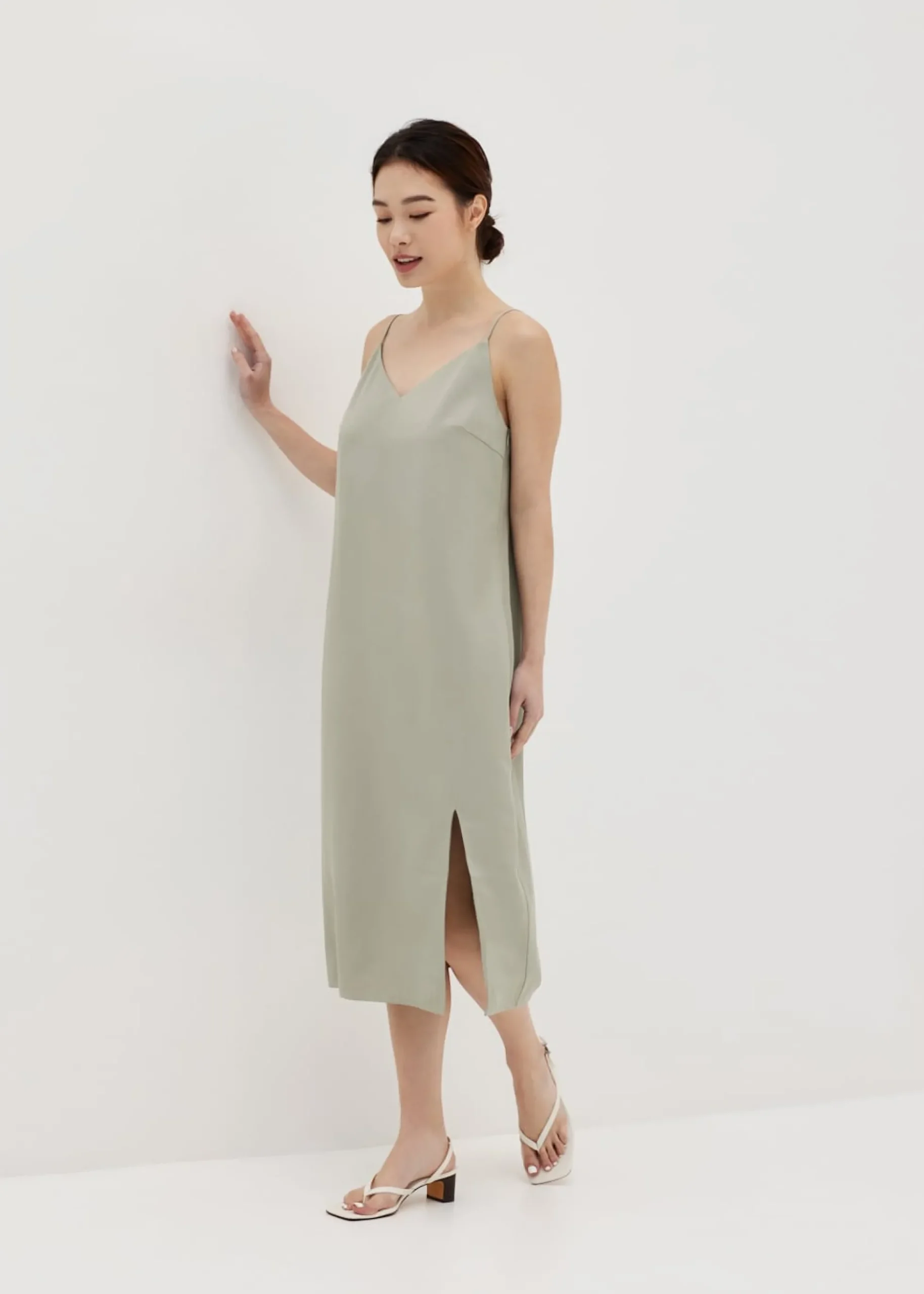 Polina Column Slip Dress