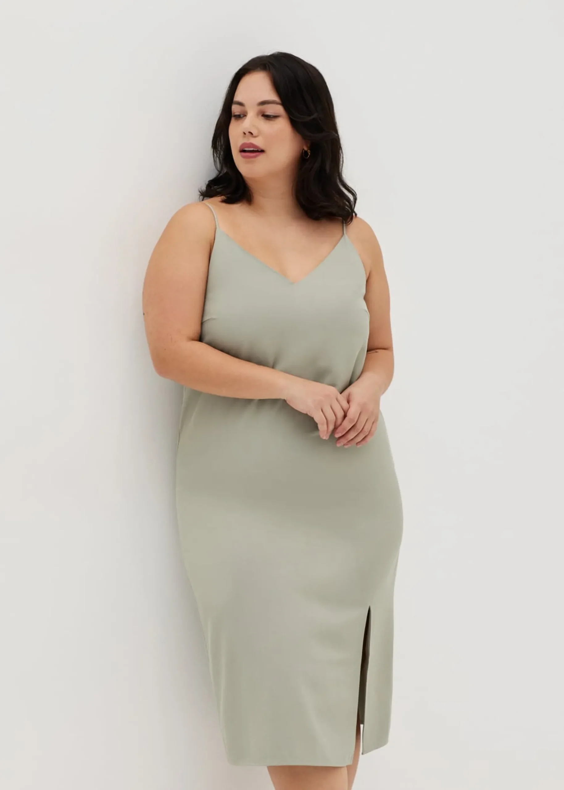 Polina Column Slip Dress
