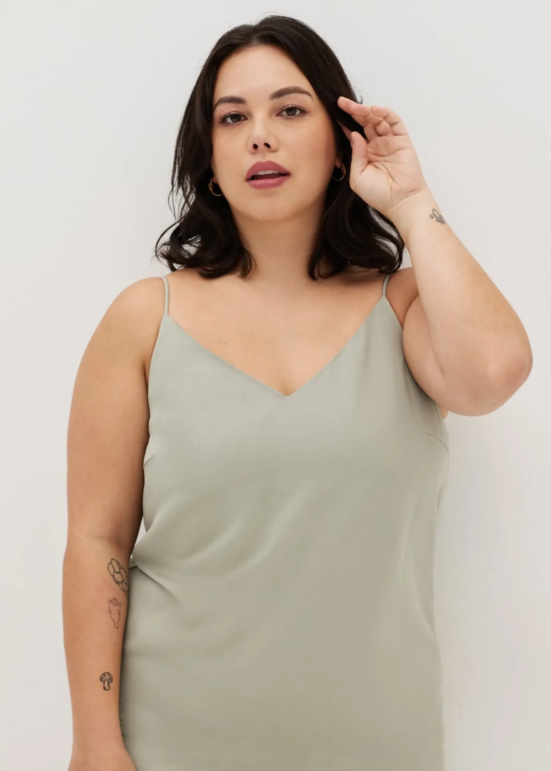 Polina Column Slip Dress