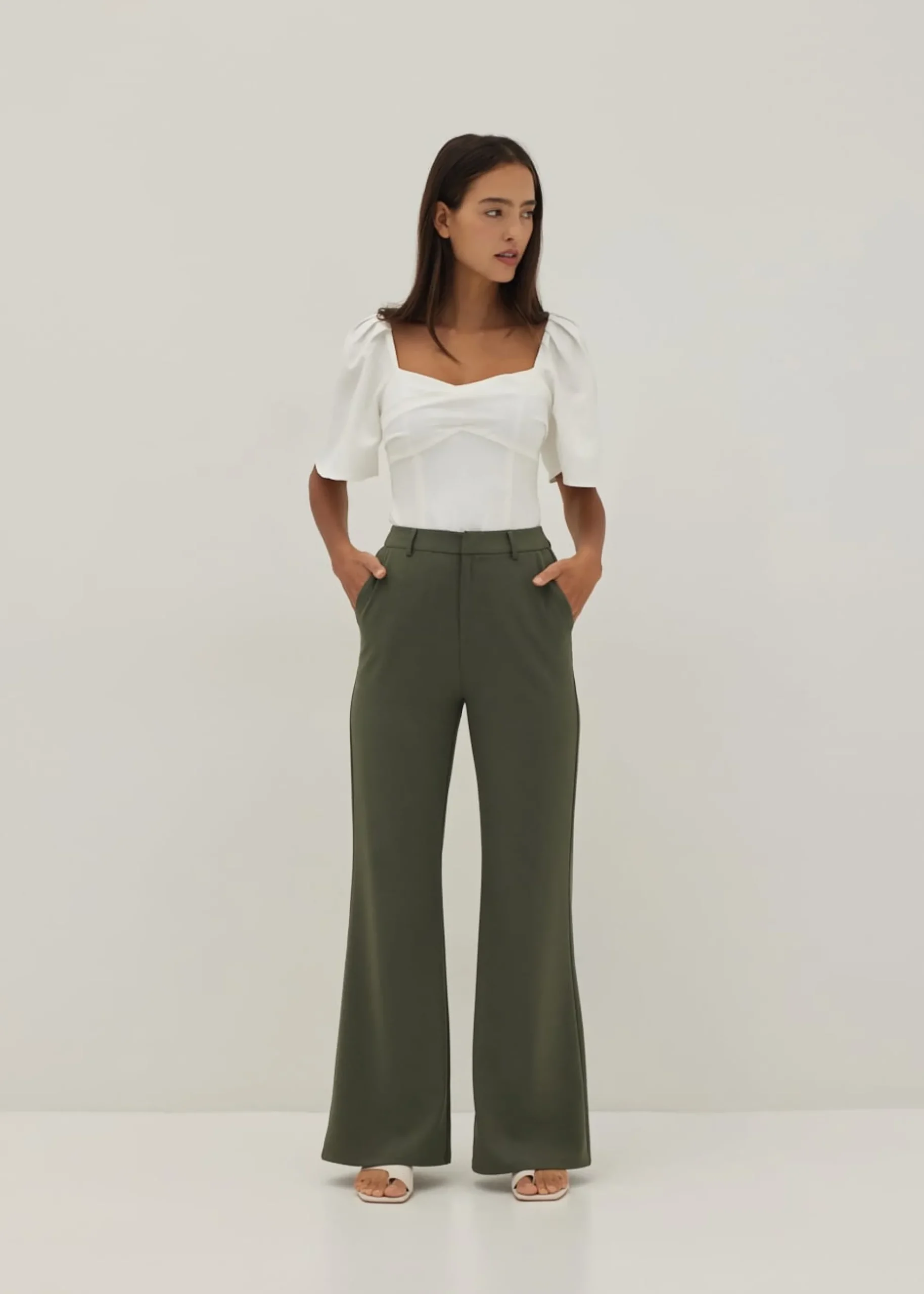 Rachelle Ruched Bustier Top