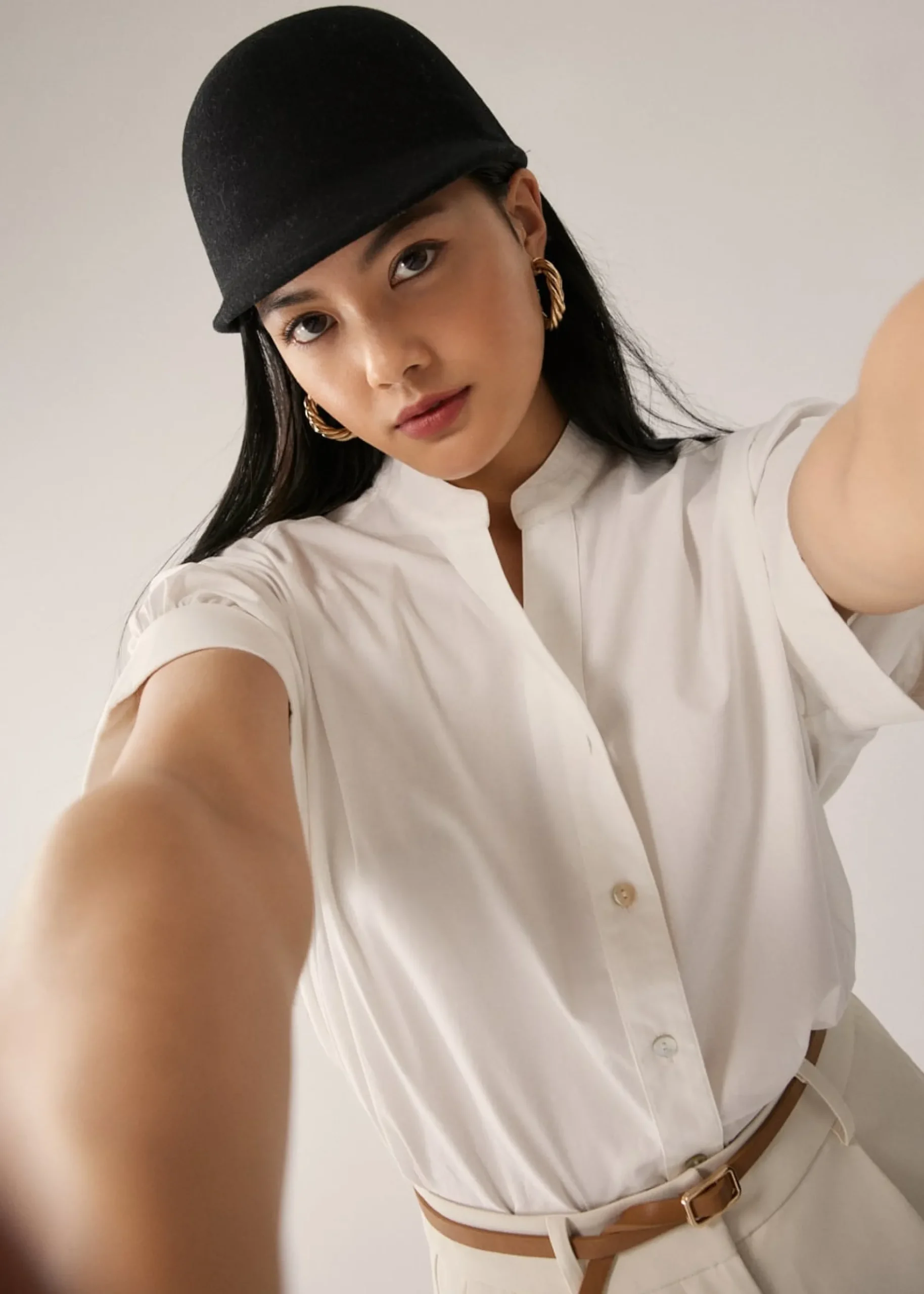 Raegan High Low Hem Shirt